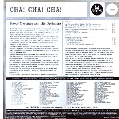 Lots of Cha Cha Chas...
